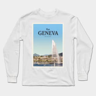 Visit Geneva Long Sleeve T-Shirt